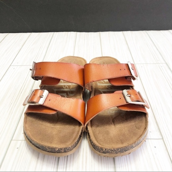 🌸🌼EUC Girls Mad Love Footbed Sandals - Picture 2 of 8